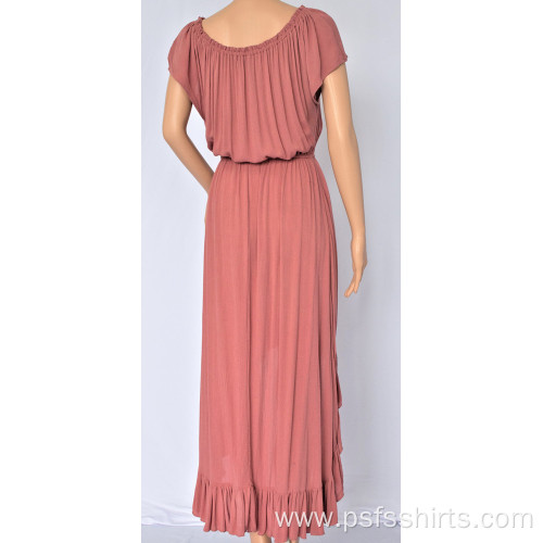 Women Irregular Long Dress